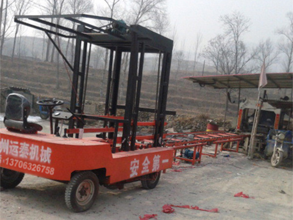 运砖车使用现场